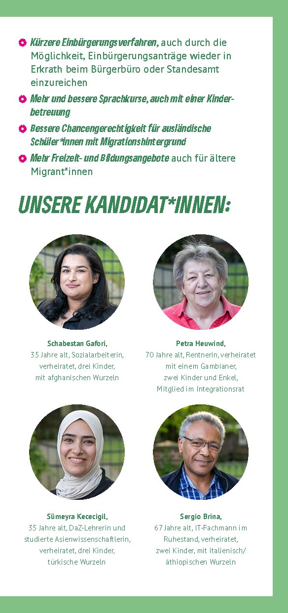 Flyer Grüne Integrationsratswahl 2025 Seite 3