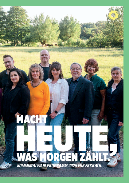 Ein Bild, das zur PDF mit dem Wahlprogramm der Erkrather Grünen führt